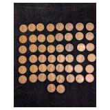 (50) Wheat Pennies -