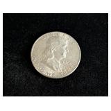 1960-P Franklin Silver Half Dollar Coin