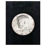 1964-P Kennedy Silver Half Dollar Coin