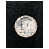 1964-D Kennedy Silver Half Dollar Coin