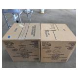 (1) Box of Clam Shell Trays and