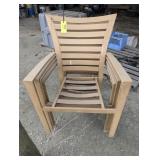 (4) Metal Lawn Chairs