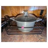 Decorative Basket, Cooking Pot with Lid