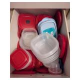 Plastic Food Storage Containers with Lids