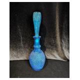 Blue Empoli Genie Bottle Decanter with Stopper