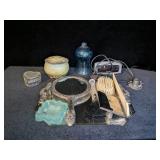 Fancy Dresser Mirrors, Brush Kit,