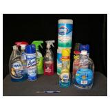 Cleaning Supplies Clorox Wipes, Lysol,