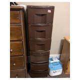 (2) Plastic Storage Drawers -