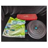 Garden Hose, Water Seals, Galvanized Bucket