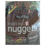 (6) Bags of NuPlay Rubber Mulch Nuggets