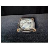 Large Square Japanese Dragonware Ash Tray