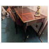 Wooden Desk with Chair