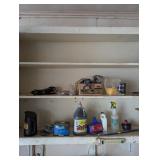 Contents of Garage Cabinet: