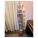 CD Rack with CDs