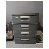 Plastic Stroage Drawers - 26" x 18.5" x 35"