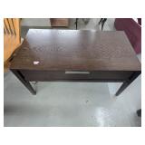 Coffee Table with Drawer - 38" x 20" x 19.5"