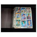 Baseball Card Collection in Binder