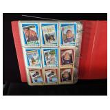 Baseball Card Collection in Binder