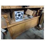 Wooden Queen-Size Bed Frame