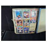 Baseball Card Collection in Binder