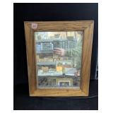 Oak Framed Mirror - 18" x 14.75"
