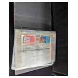 Baseball Card Collection in Binder