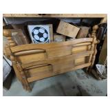 Wooden Full-Size Bed Frame