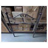 Metal Twin Headboard, Wooden Full Bed Frame