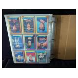 Baseball Card Collection in Binder