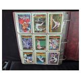 Baseball Card Collection in Binder