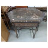 Kiel Golden Voiced Table - 36.5" x 25.25" x 30.5"