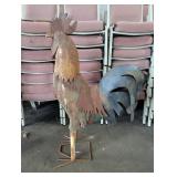 Large Metal Yard Chicken