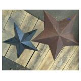 (2) Decorative Stars - Large
