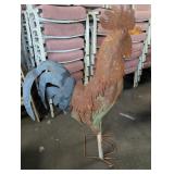 Large Metal Yard Chicken