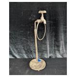 Old Hose Spigot Towel Holder - 17"