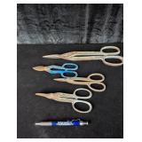 (4) Pairs of Tin Snips