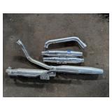 Chrome Exhaust for Motorcycle