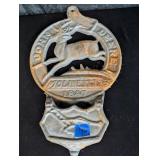 John Deere Metal Wall Hanging Holder