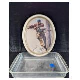 PYREX 8" x 11" Baking Dish, Norman Rockwell