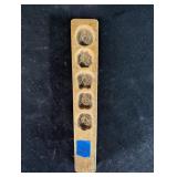 Wooden Candy Mold - 11"