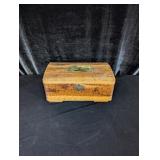 Costume Jewelry in Cedar Box