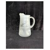 Zot Comics Frosted Glass Pitcher