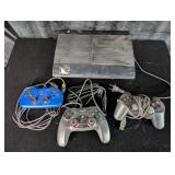 PlayStation 3 Console and (3) Corded Controllers