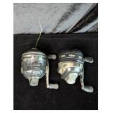 Zebco 808 & Shakespeare TI20 Fishing Reels