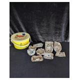 Antique Metal Cookie Cutters