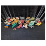 (12) Toy Cars and Other Toys