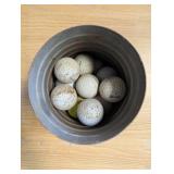 Golf Balls in Coffee Can