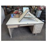 Metal Desk with Arm - 55