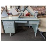 Metal Desk with Arm - 55