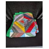 Multi Color Lap Quilt